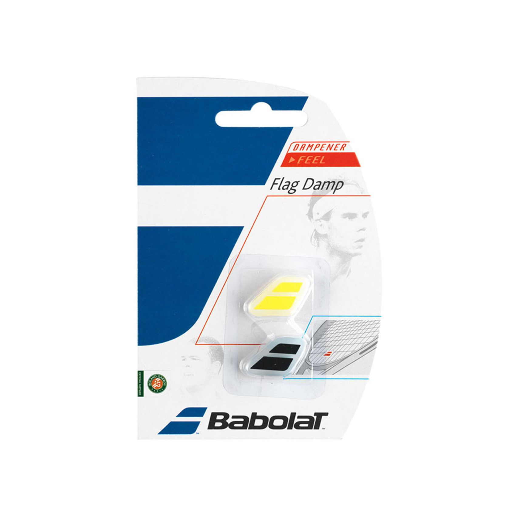 Babolat Flag Damp Tenis Raketi Vibrasyon Önleyici - SARI - 1