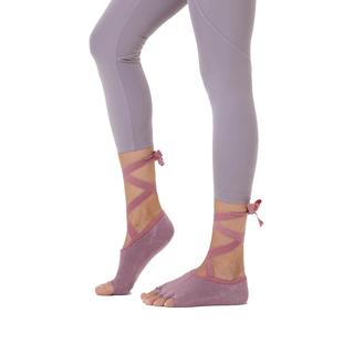 Gül Kurusu Kayışlı Yoga & Pilates Çorabı