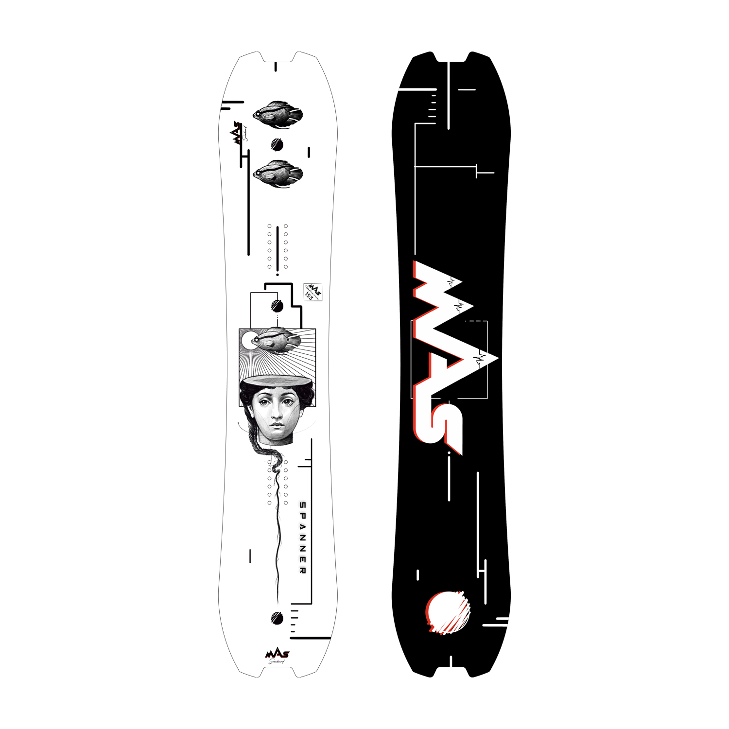 Mas Spanner Snowboard - MULTİ - 1