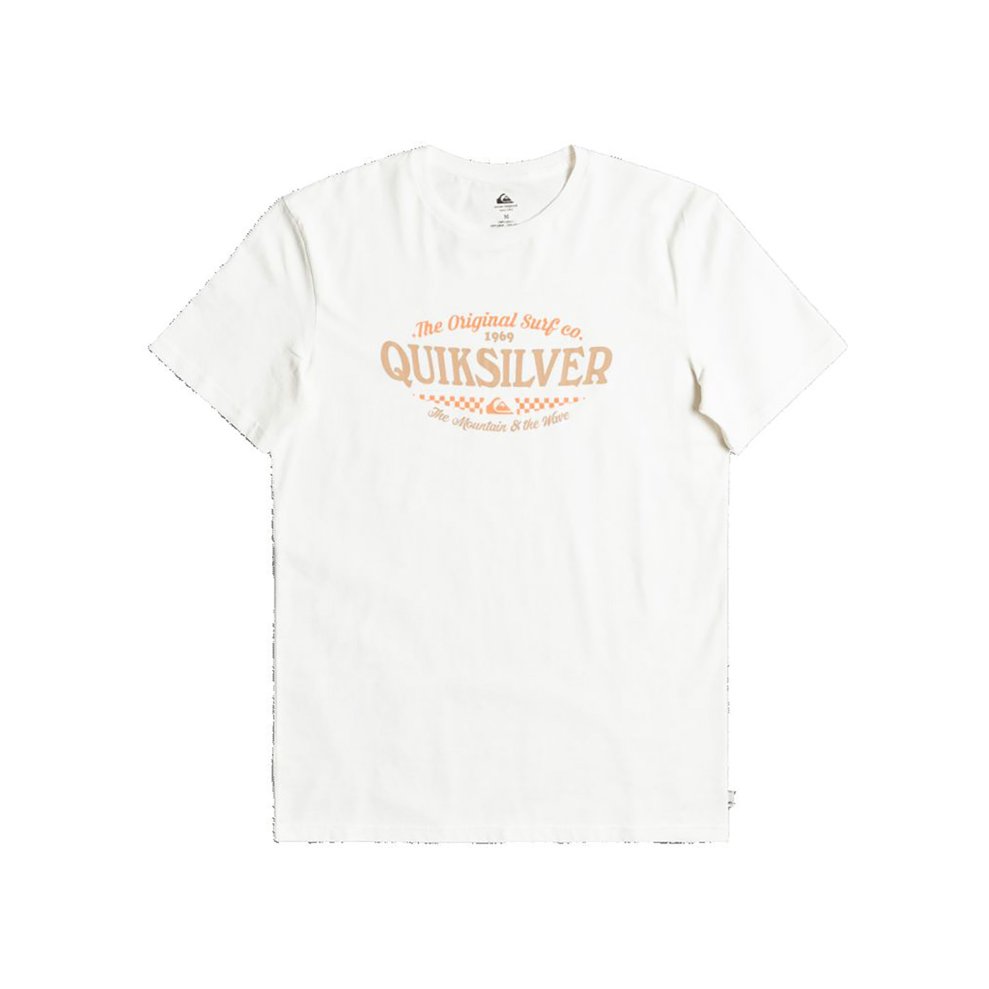 Quiksilver Check On It Erkek T-shirt - BEYAZ - 1