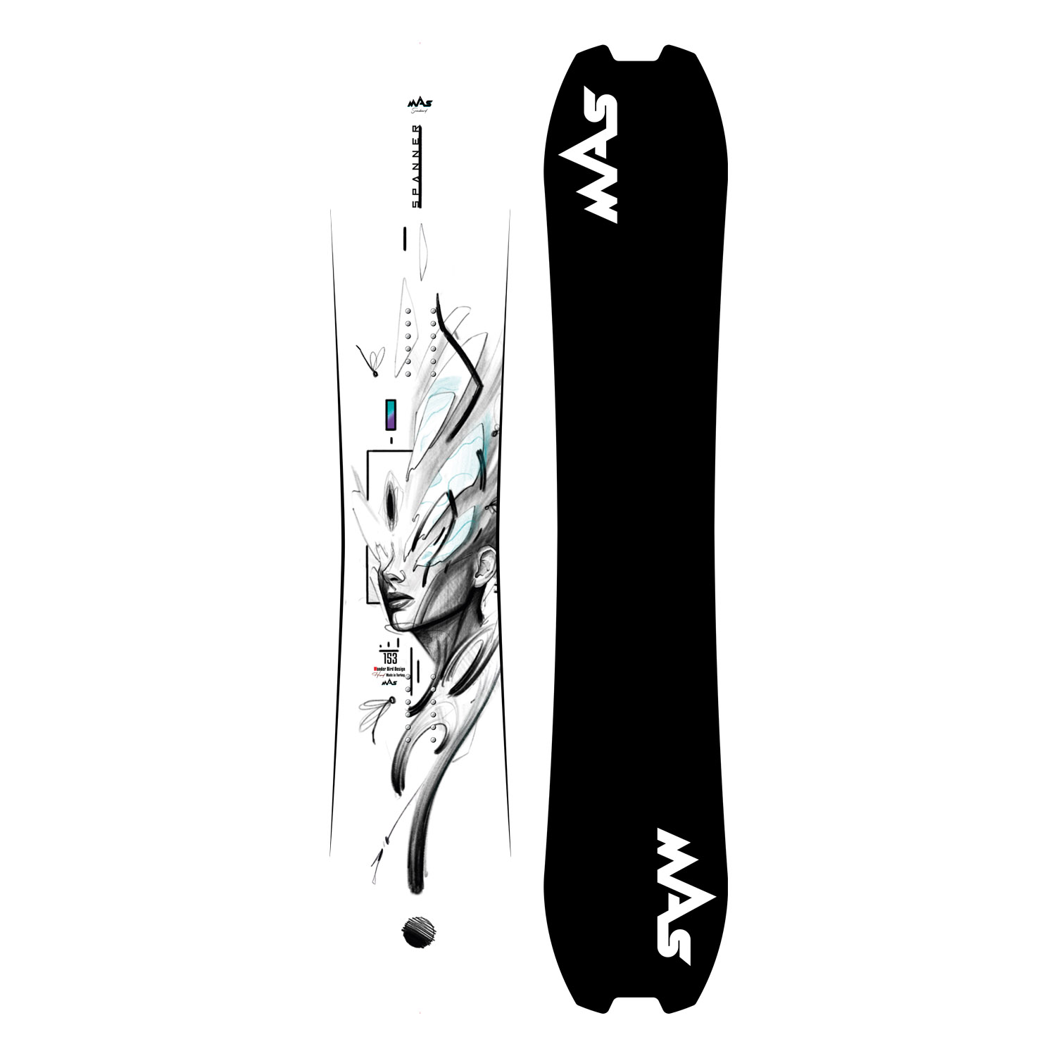 MAS Spanner Snowboard